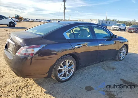 2012 Nissan Maxima S из США, поврежденный, VIN 1N4AA5AP4CC819774